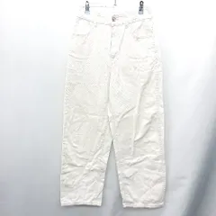 ◇ GLOBAL WORK グローバルワーク デニムパンツ サイズM オフホワイト レディース E  【1408220032242】