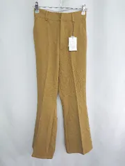 ◇ ◎●未使用● GRL グレイル ウエストゴム フレアスラックスパンツ サイズS イエロー系 レディース E  【1408220032976】