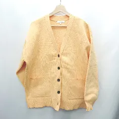 ◇ GLOBAL WORK グローバルワーク 長袖 カーディガン サイズL オレンジ レディース E  【1408220032808】