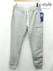 P237 [秋冬][未使用品] Champion チャンピオン スウェットパンツ L グレー ボア C8-J204 | ★