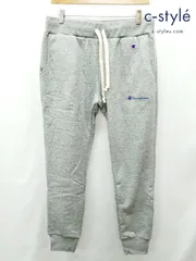 P238 [秋冬][未使用品] Champion チャンピオン スウェットパンツ L グレー ボア C8-J204 | ★