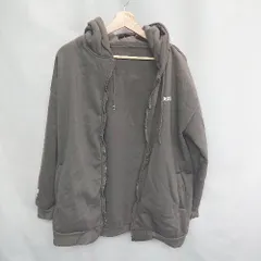 ◇ Anchor Smith　アンカー スミス フード付き調節可能 長袖 パーカー サイズＸＬ ブラウン レディース E  【1408220033812】