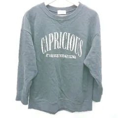 ◇ OPAQUE.CLIP オペークドットクリップ 長袖 トレーナー スエット サイズ38/M チャコールグレー メンズ E  【1408220041800】