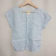 ◇ any SiS エニィスィス - ブラウス サイズ2 ライトブルー レディース E  【1408220042814】