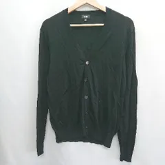 ◇ UNIQLO ユニクロ 長袖 カーディガン サイズS ブラック メンズ E  【1408220042463】