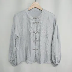 ◇ ems excite エムズエキサイト 長袖 ジャケット サイズF ライトブルー レディース E  【1408220043125】