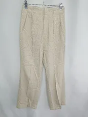 ◇ LOWRYS FARM ローリーズファーム スラックスパンツ サイズM ベージュ レディース E  【1408220042852】