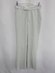 ◇ LOWRYS FARM ローリーズファーム スラックスパンツ サイズM ライトグリーン レディース E  【1408220043927】