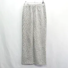 ◇ LOWRYS FARM ローリーズファーム 総柄 スウェットパンツ サイズF ホワイト系 レディース E  【1408220047048】