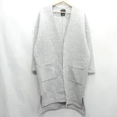 ◇ ⊇ AZUL BY MOUSSY アズールバイマウジー 長袖 ノーカラーコート サイズS グレー レディース E  【1408220048946】