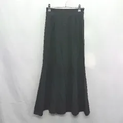 ◇ Θ LAKOLE ラコレ ロング丈 フレア スカート サイズM ブラック レディース E  【1408220048748】
