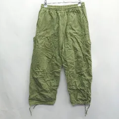 ◇ Θ MAISON CLUB カーゴパンツ サイズ表記なし カーキ レディース E  【1408220048663】