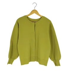 アズールバイマウジー AZUL by moussy 2WAY SPONDISH KNIT CARDIGAN 2WAYスポンディッシュニットカーディガン レディース JPN：S 