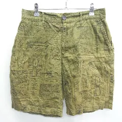 ◇ hardcover ハードカバー コットン系 ショートパンツ サイズM カーキ メンズ E 【1408220058075】