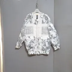 透け感のある素材 フラワー アウター FF n7803