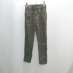 ◇ FELISSIMO フェリシモ ウエストゴム　コットン系 ストレートパンツ サイズM ダークブラウン系 レディース E  【1408220058723】