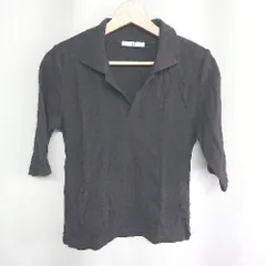 ◇ SLY スライ コットン100% 長袖 ブラウス サイズM ブラック レディース E  【1408220062997】