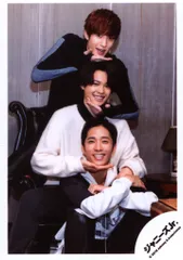 SixTONES 19年 アーティスト写真オフショット ジェシー/松村北斗/田中樹 公式写真 *1枚