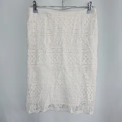 ◇ PROPOTION BODY DRESSING 膝丈 タイト スカート サイズ3 ホワイト系 レディース E  【1408220066278】