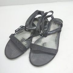 ◇ melissa+JASONWU メリッサ＋ジェイソンウー サンダル サイズ25 1/2 ブラック系 レディース E 【1408220066025】