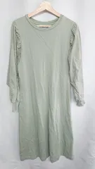 ◇ LOWRYS FARM ローリーズファーム 長袖 ロング丈 ワンピース サイズF ピスタチオグリーン系 レディース E  【1408220066834】