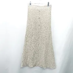 ◇ ⊂ fifth フィフス ロング丈 タイト スカート サイズM ベージュ レディース E  【1408220069026】