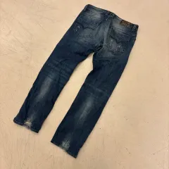DIESEL ウォッシュ ダメージ デニム パンツ