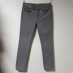 33/BLK DNM グレー スキニーフィット デニム/33-326