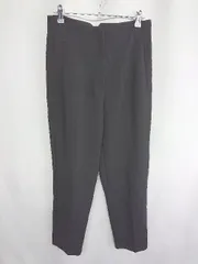 ◇ ZARA ザラ ストレートパンツ サイズM ブラック系 レディース E  【1408220069828】