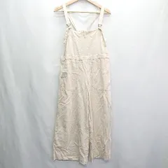 ◇ ⊂ CIAOPANIC TYPY チャオパニックティピー リネン素材　コットン素材 サロペット サイズM アイボリー系 レディース E  【1409100004076】