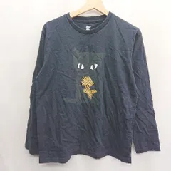 ◇ ⊂ Design Tshirts Store glaniph 長袖 Tシャツ サイズM ネイビー系 レディース E  【1409100004724】