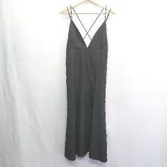 ◇ ⊂ NATURAL BEAUTY BASIC ロング丈 ワンピース サイズS ブラック レディース E  【1409100004809】