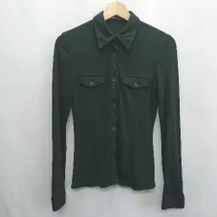 ◇ ⊂ COMME CA ISM コムサイズム 長袖 カットソー サイズ9 ブラック レディース E  【1409100005349】