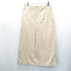 ◇ ⊂ JOURNAL STANDARD relume ロング丈 タイト スカート サイズM ベージュ レディース E  【1409100008845】