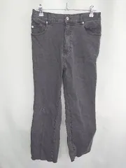 ◇ ⊇ CIAOPANIC TYPY チャオパニックティピー コットン系　ウエストゴム ワイドパンツ サイズM グレー レディース E  【1409100024463】