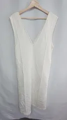 ◇ ⊂ ViS ビス ロング丈 ワンピース サイズF オフホワイト レディース E  【1409100025323】