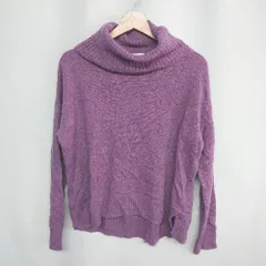 ◇ ⊇ URBAN RESEARCH 長袖 タートルネックセーター サイズF パープル レディース E  【1409100025880】