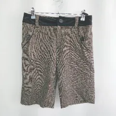 ◇ ⊂ SONIA RYKIEL ソニア リキエル ウール系 ショートパンツ サイズM グレー レディース E  【1409100026795】