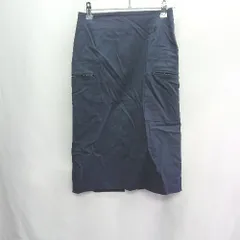 ◇ ⊂ Loungedress ラウンジドレス 膝下丈 タイト スカート サイズ0 ネイビー レディース E  【1409240023975】のサムネイル