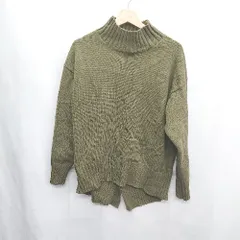 ◇ ⊇ ROPE PICNIC ロペピクニック 長袖 ハイネックセーター サイズ38 モスグリーン レディース E  【1409240056782】