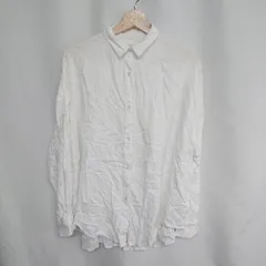 ◇ ⊂ AMERICAN HOLIC アメリカン ホリック 長袖 シャツ サイズL ホワイト レディース E  【1409240060086】