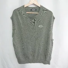 ◇ ⊇ kutir　クティール コットン系 ノースリーブ ベスト サイズM カーキ レディース E  【1409240058595】