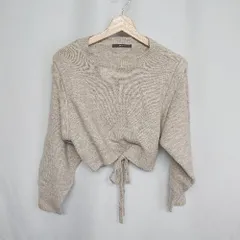 ◇ ⊂ Kastane カスタネ ニット素材 長袖 セーター サイズM ベージュ レディース E  【1409240066248】