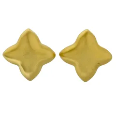 ジバンシィ　レディース　クリップ　イヤリング　ヴィンテージ　ゴールド色　大ぶり