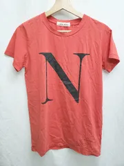 ◇ ⊂ NOISE MAKER ノイズメーカー ロゴ　プリント 半袖 Tシャツ カットソー サイズ36 レッド レディース P  【1409250040245】