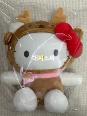 サンリオ 花鹿 コスチューム ハローキティ ぬいぐるみ 25cm