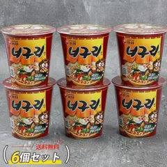 [農心] ノグリ カップ麺 6食セット / 6SET (カップ(小)62g×6個入) 小カップ カップラーメン うどん ノンシム（日本バージョン）のサムネイル