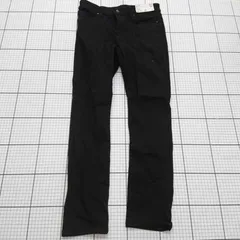 ◇ Θ 【ユニクロ】ウルトラストレッチジーンズ 09ブラック レディース 26インチ（66cm） E  【1509190043617】