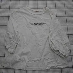 ◇ ⊇ 【サマンサモスモス】. バルーン袖カットソー CPF-2201171 ホワイト系 Fサイズ レディース E  【1509190043815】