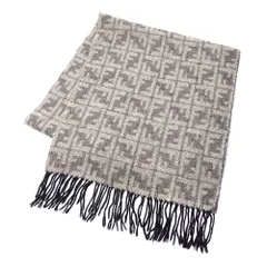 フェンディ(Fendi) フェンディ マフラー レディース ウール グレー